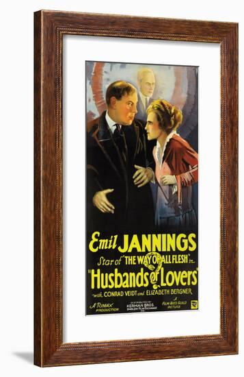 Husbands Or Lovers - 1924 II-null-Framed Giclee Print