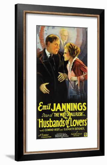 Husbands Or Lovers - 1924 II-null-Framed Giclee Print