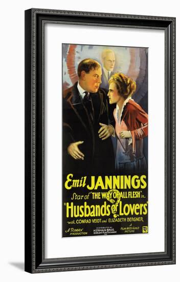 Husbands Or Lovers - 1924 II-null-Framed Giclee Print