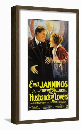 Husbands Or Lovers - 1924 II-null-Framed Giclee Print