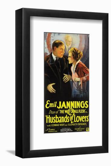 Husbands Or Lovers - 1924 II-null-Framed Giclee Print