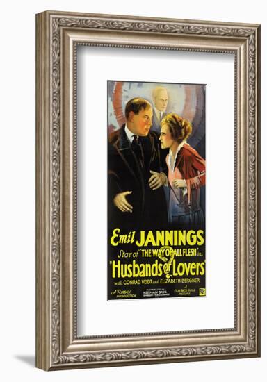 Husbands Or Lovers - 1924 II-null-Framed Giclee Print