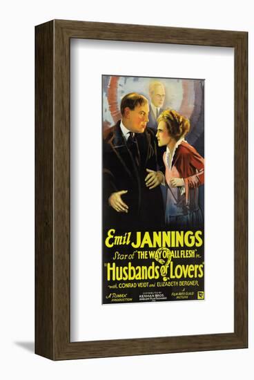 Husbands Or Lovers - 1924 II-null-Framed Giclee Print