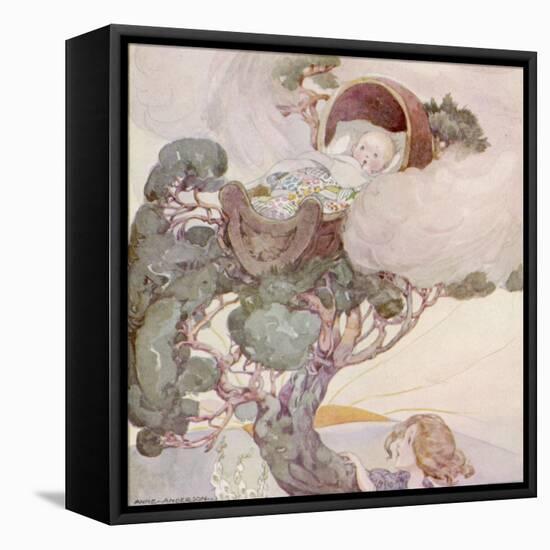 Hush-A-Bye Baby on the Tree Top-Anne Anderson-Framed Premier Image Canvas