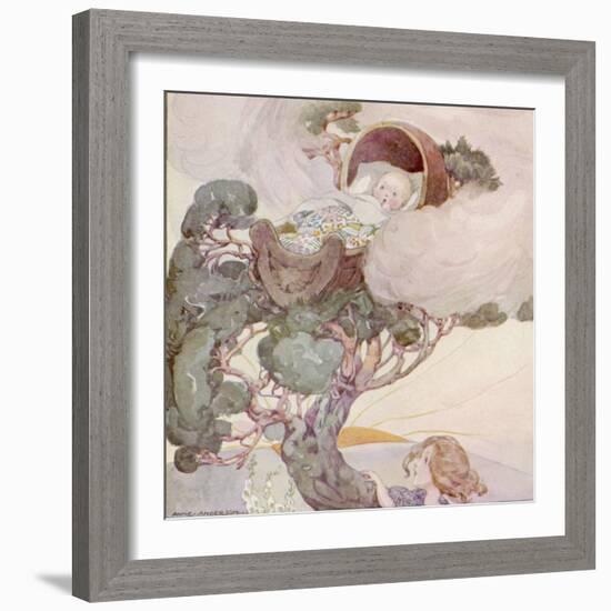 Hush-A-Bye Baby on the Tree Top-Anne Anderson-Framed Photographic Print