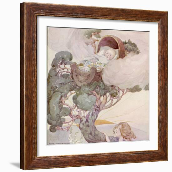 Hush-A-Bye Baby on the Tree Top-Anne Anderson-Framed Photographic Print