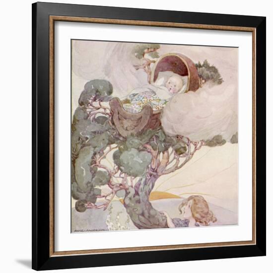 Hush-A-Bye Baby on the Tree Top-Anne Anderson-Framed Photographic Print