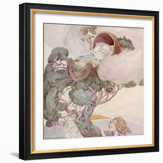 Hush-A-Bye Baby on the Tree Top-Anne Anderson-Framed Photographic Print