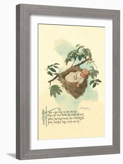 Hush a Bye Baby-Maud Humphrey-Framed Art Print