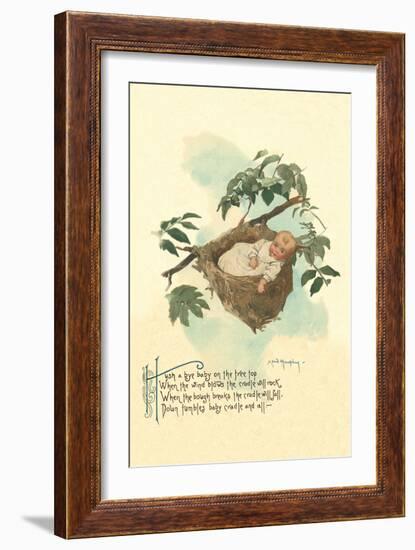 Hush a Bye Baby-Maud Humphrey-Framed Art Print