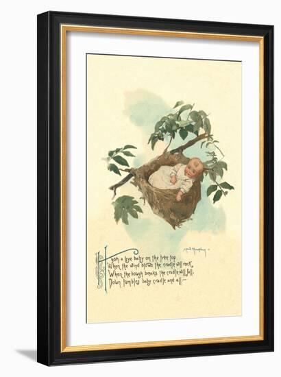 Hush a Bye Baby-Maud Humphrey-Framed Art Print