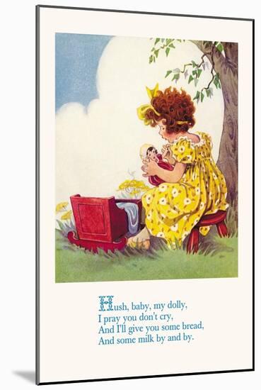 Hush, Baby, My Dolly-null-Mounted Art Print