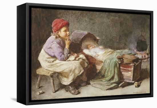 Hush, Hush-John Henry Henshall-Framed Premier Image Canvas