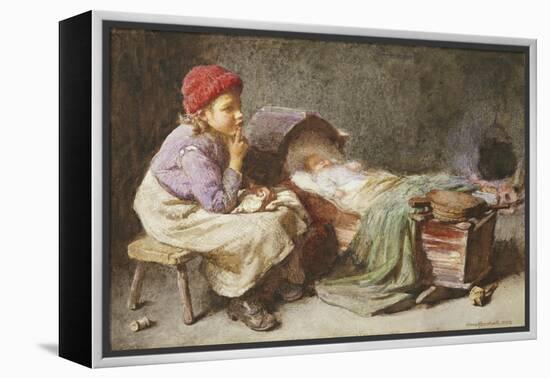 Hush, Hush-John Henry Henshall-Framed Premier Image Canvas