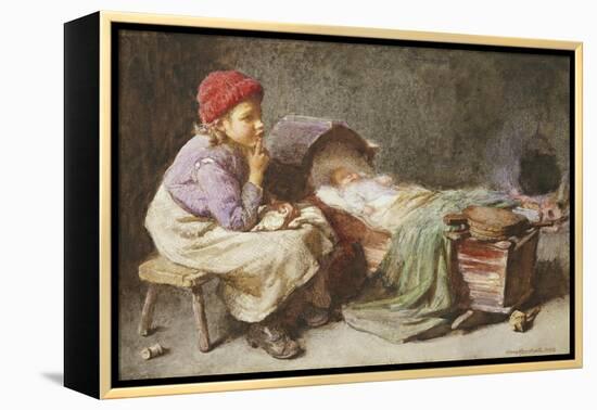 Hush, Hush-John Henry Henshall-Framed Premier Image Canvas