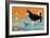 Husky Dog-Angus Mcbride-Framed Giclee Print