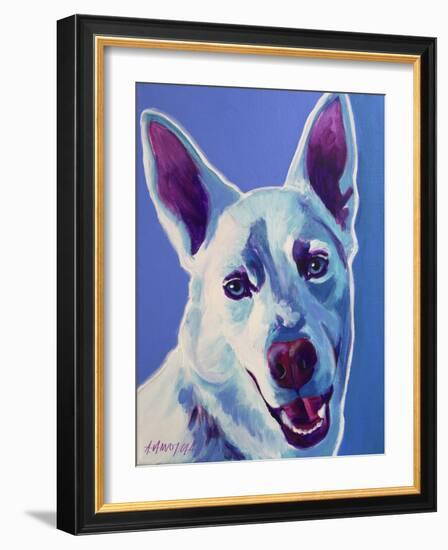 Husky - Joaquin-Dawgart-Framed Premium Giclee Print