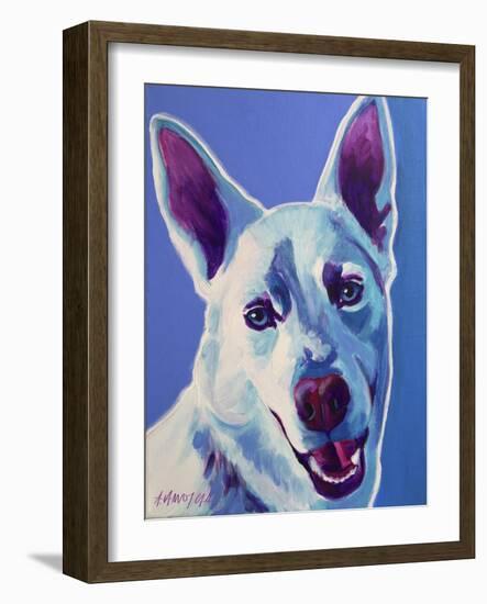 Husky - Joaquin-Dawgart-Framed Giclee Print