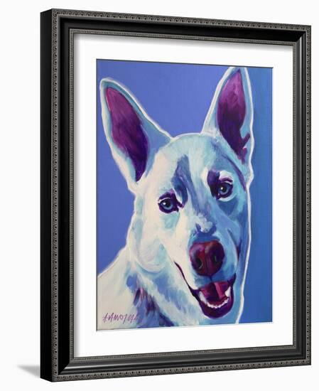 Husky - Joaquin-Dawgart-Framed Giclee Print