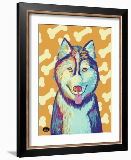 Husky Pop-Natasha Wescoat-Framed Giclee Print