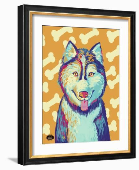 Husky Pop-Natasha Wescoat-Framed Giclee Print