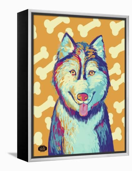 Husky Pop-Natasha Wescoat-Framed Premier Image Canvas