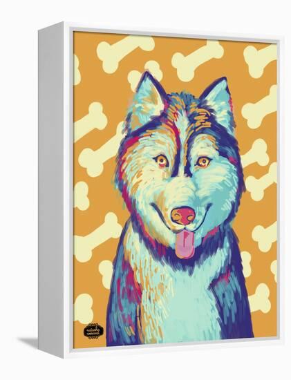 Husky Pop-Natasha Wescoat-Framed Premier Image Canvas