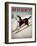 Husky Ski Co-Wild Apple Portfolio-Framed Art Print