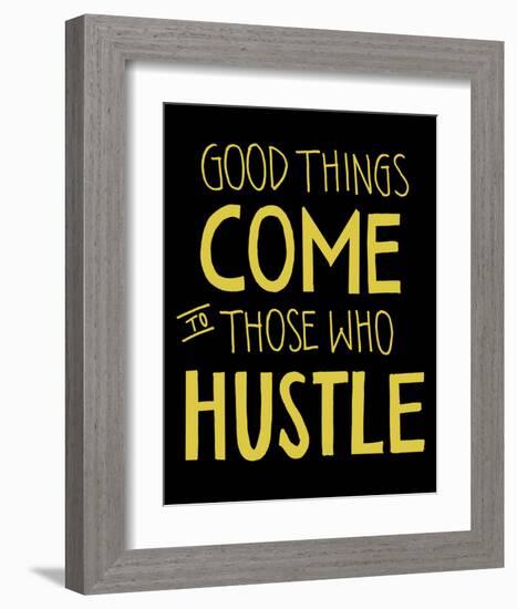 Hustle-Urban Cricket-Framed Art Print