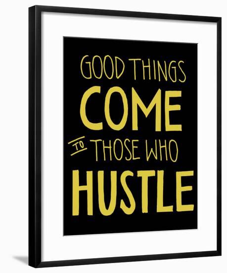 Hustle-Urban Cricket-Framed Art Print