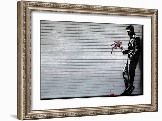 Hustler Club-Banksy-Framed Giclee Print