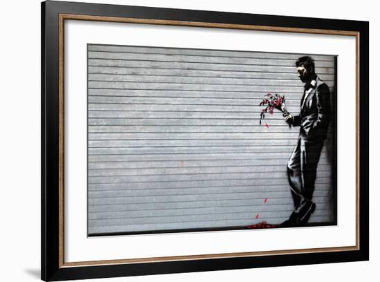 Hustler Club-Banksy-Framed Giclee Print