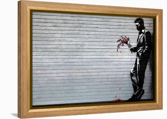 Hustler Club-Banksy-Framed Premier Image Canvas