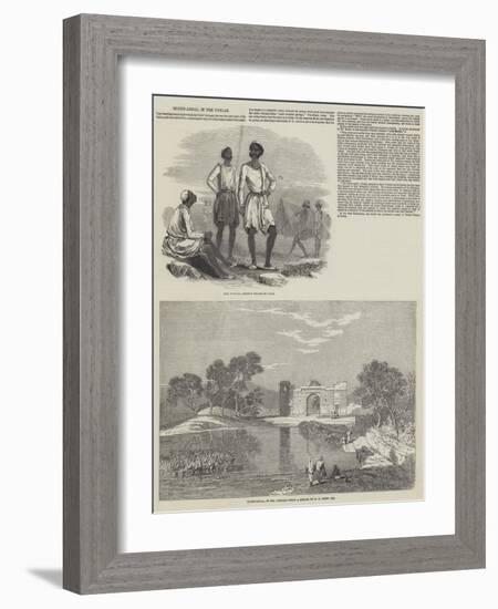 Husyn-Abdal, in the Punjab-Godfrey Thomas Vigne-Framed Giclee Print