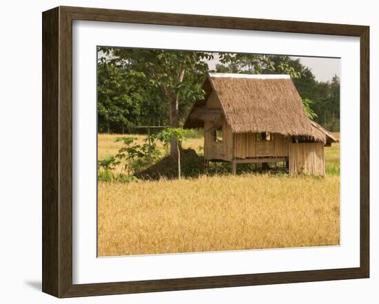 Hut in the Tambon Nong Hin Valley, Thailand-Gavriel Jecan-Framed Photographic Print