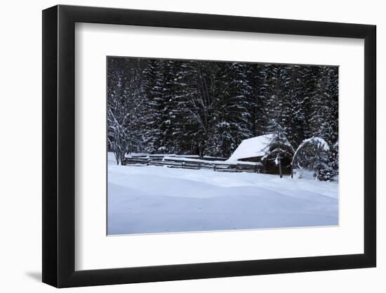 Hut in the Vratatal-Simone Wunderlich-Framed Photographic Print