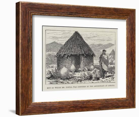 Hut in Which Mr Portal Was Confined by the Abyssinians at Asmara-null-Framed Giclee Print