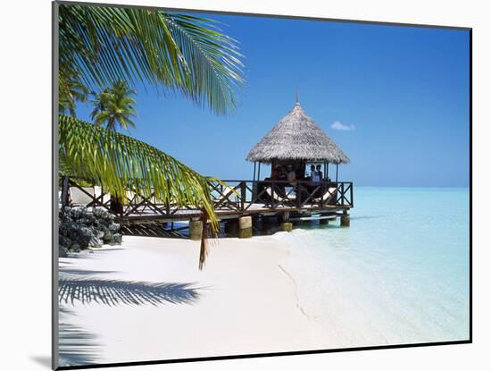 Hut on the Beach-null-Mounted Photographic Print