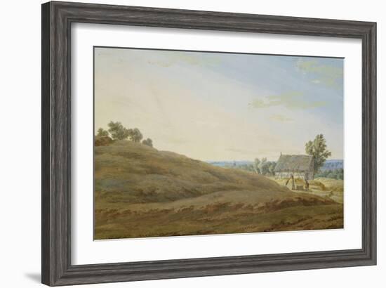 Hut with a Well on the Rugen-Caspar David Friedrich-Framed Giclee Print