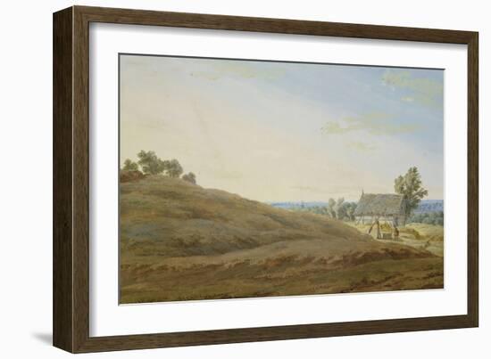 Hut with a Well on the Rugen-Caspar David Friedrich-Framed Giclee Print