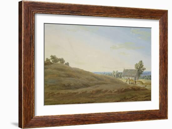 Hut with a Well on the Rugen-Caspar David Friedrich-Framed Giclee Print