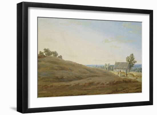 Hut with a Well on the Rugen-Caspar David Friedrich-Framed Giclee Print