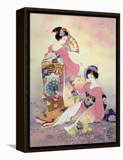 Hutari Mai-Haruyo Morita-Framed Stretched Canvas
