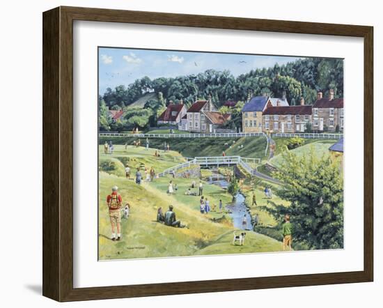 Hutton-le-Hole, North Yorkshire-Trevor Mitchell-Framed Giclee Print