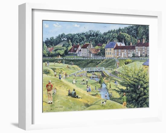 Hutton-le-Hole, North Yorkshire-Trevor Mitchell-Framed Giclee Print