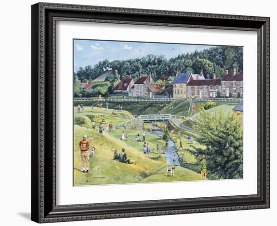 Hutton-le-Hole, North Yorkshire-Trevor Mitchell-Framed Giclee Print