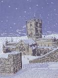 St. David's Cathedral in the Snow, 1996-Huw S. Parsons-Giclee Print
