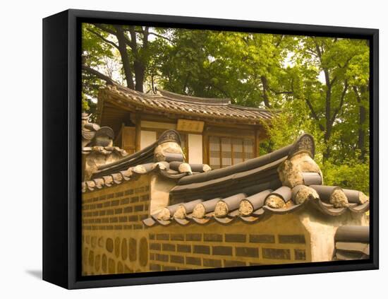 Huwon Gardens, Changdeokgung Palace, Seoul, South Korea-Ellen Clark-Framed Premier Image Canvas