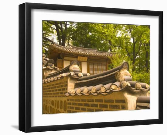 Huwon Gardens, Changdeokgung Palace, Seoul, South Korea-Ellen Clark-Framed Photographic Print