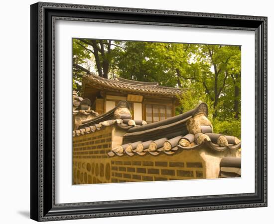 Huwon Gardens, Changdeokgung Palace, Seoul, South Korea-Ellen Clark-Framed Photographic Print